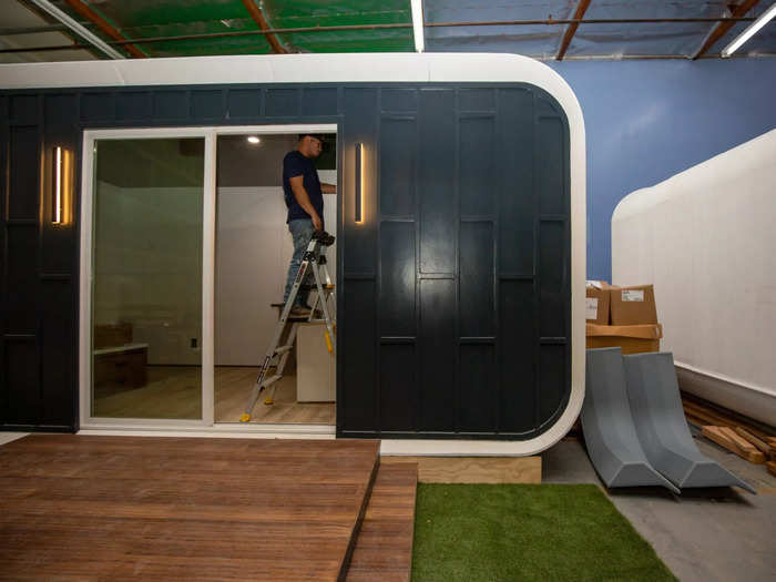Your recycled plastic water bottle and take-out container could become a 3D-printed tiny home in California.