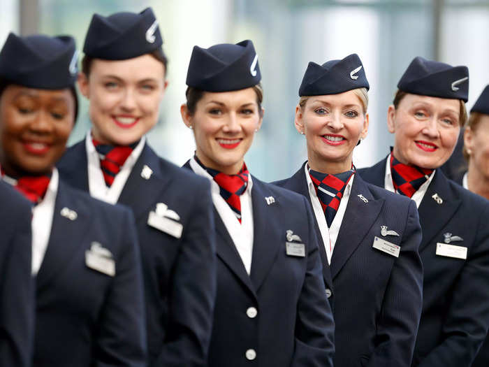 Old uniforms will be donated to charity, recycled, or given to the airline