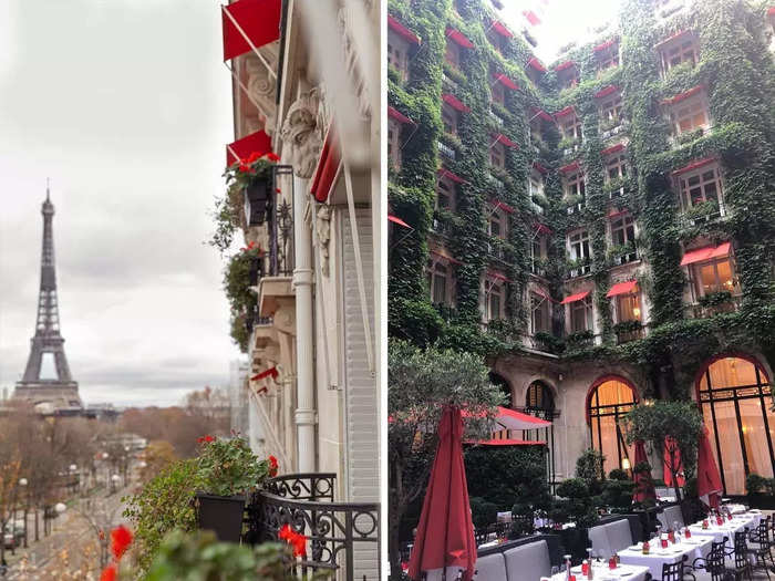 Hôtel Plaza Athénée, Dorchester Collection is one of my favorite iconic luxury hotels in the City of Light.