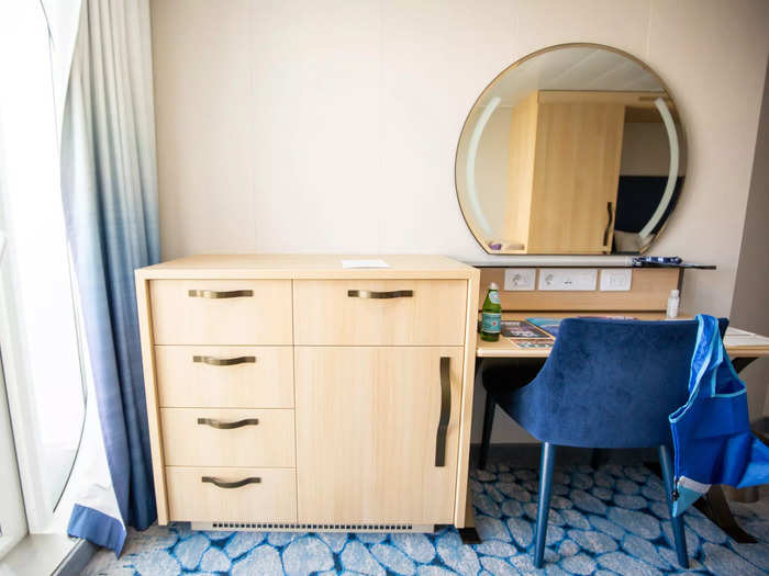 Despite its hefty price tag, the stateroom didn