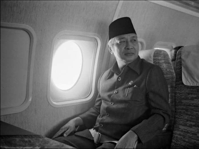 Former Indonesian President Suharto used his political influence to benefit his children, whose businesses profited off of a number of industries in the country, including toll roads and cigarette production. This practice led to the creation of the resistance slogan "Corruption, Collusion, Nepotism."