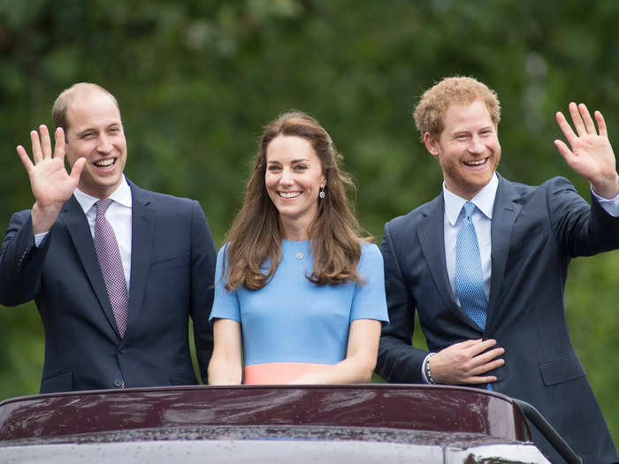 Prince Harry said he was a third wheel to Prince William and Kate Middleton before he met Meghan.