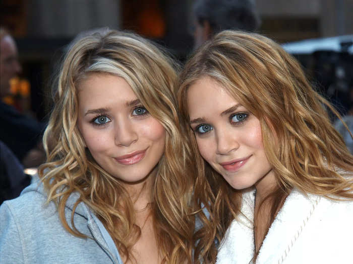 Mary-Kate and Ashley Olsen look identical, but they