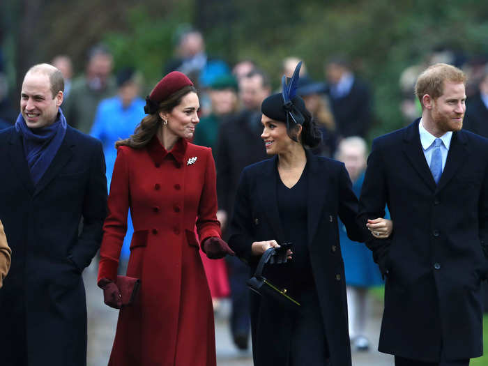 Harry and Meghan started a new press office at Buckingham Palace in 2019 after previously sharing an office with William and Kate.