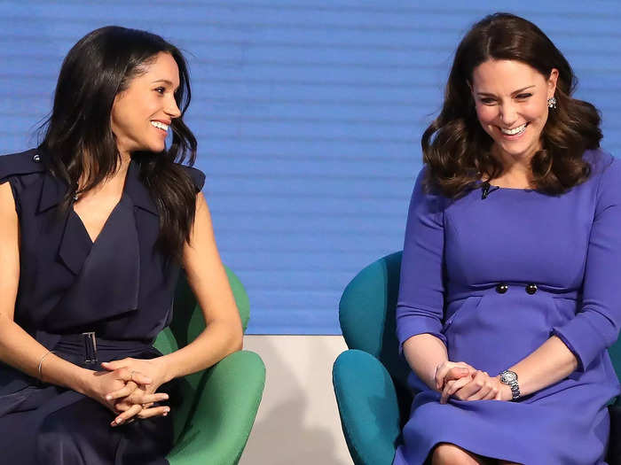 Kate and Meghan were pitted against one another in the press shortly after the event, Harry said.