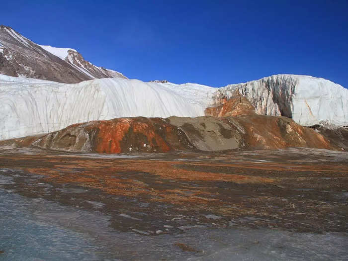 Researchers believe the lake trapped beneath the glacier millions of years ago was full of microbes.