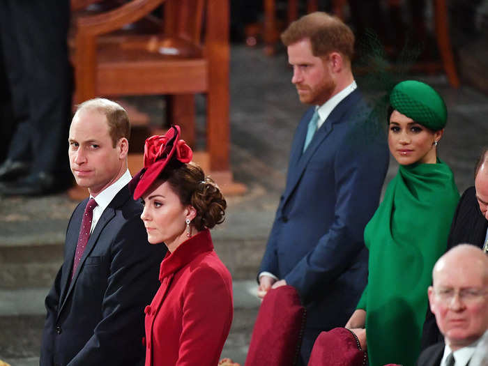 2020 saw the Duke and Duchess of Sussex announce their decision to step back as working royals. From then, photos of Kate and Meghan were more formal than ever before.