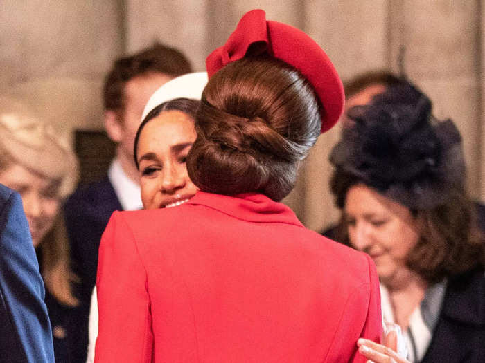 The pair appeared closer than ever at the Commonwealth Day Service in 2019. However, this was the same year Meghan and Harry said they started making serious plans to step back from the royal family.