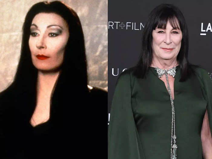 Angelica Huston played Morticia in 1991