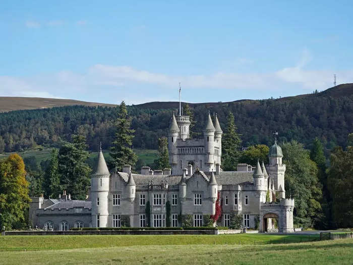 Harry said there are 50 rooms in Balmoral Castle, and that he and William had to share one while growing up.