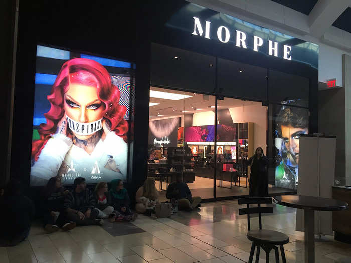 In other cases, new makeup releases were enough to cause chaos at Morphe stores.