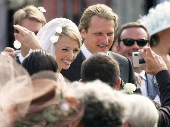In 2005, she married Italian wine heir Alessandro Vallarino Gancia in what Forbes called "France