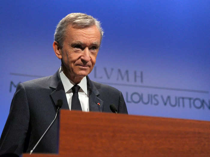 Luxury-goods mogul Bernard Arnault is the world