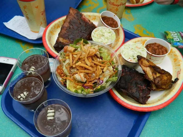 Dine at Flame Tree Barbecue.