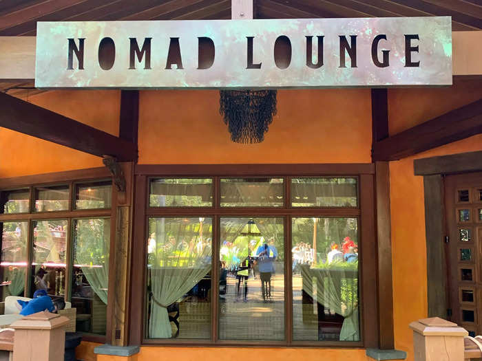 Relax and enjoy a cocktail at Nomad Lounge.