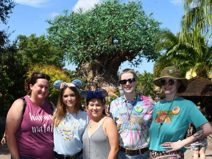 Get a photo at the Tree of Life.