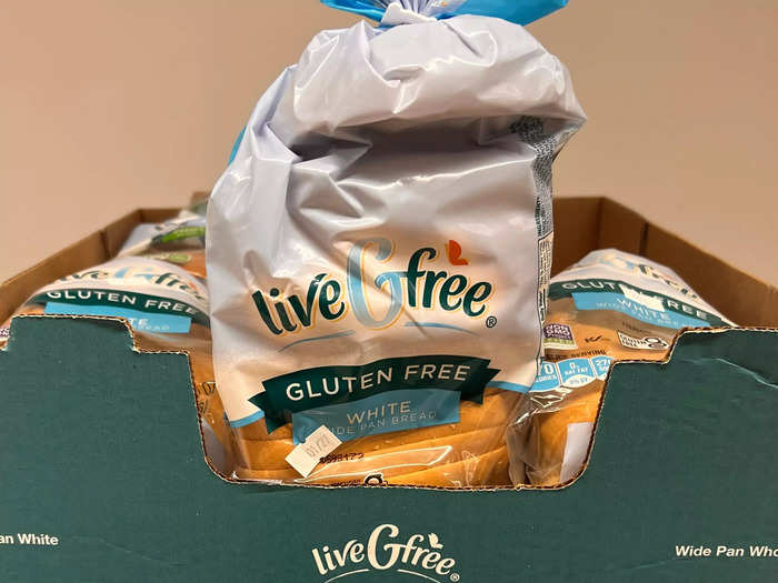 The liveGfree gluten-free white bread is a great buy.