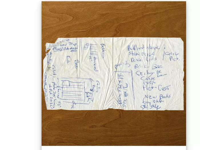 In 1992, Taylor found three investors willing to put in $100,000 each after being convinced by his concept drawings on a cocktail napkin.