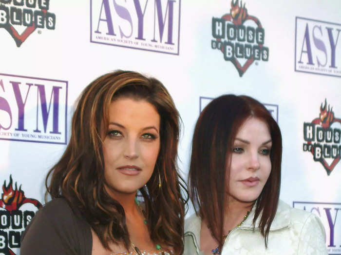 As she grew older, Lisa Marie forged a career making music like her father and began to make red carpet appearances alongside Priscilla.