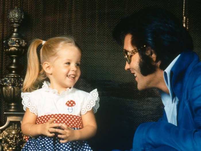 Elvis died on August 16, 1977, aged 42. Lisa Marie was 9 years old. She was staying at Graceland at the time.