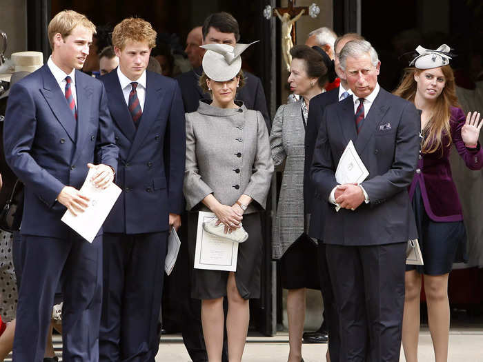 August 31, 2007: Camilla did not attend a 10-year anniversary memorial for Princess Diana.