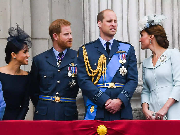 Kate Middleton, Princess of Wales: Kate has been spotted with Harry and Prince William since the rift flared but has not publicly commented.