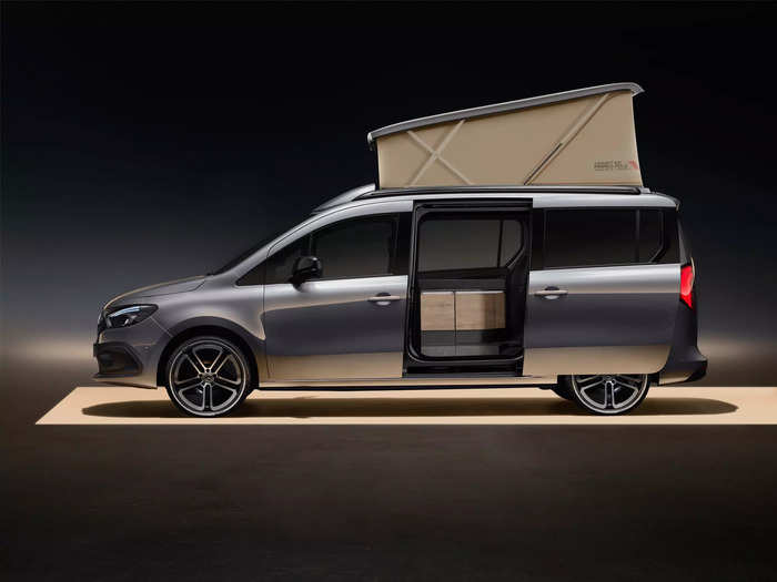 Mercedes-Benz has unveiled yet another fully electric camper van concept, signaling the RV industry’s continual shift towards electrification.