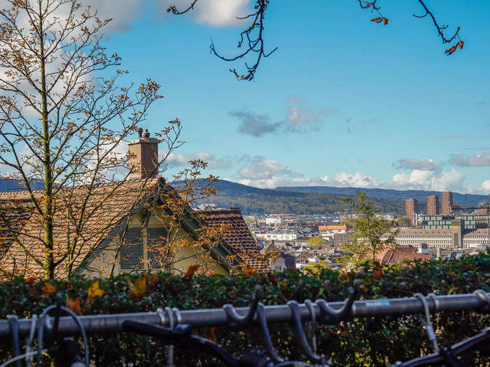 While the city was far more bustling than Roggwil, I thought parts of Zürich were just as charming with its jaw-dropping mountain views.