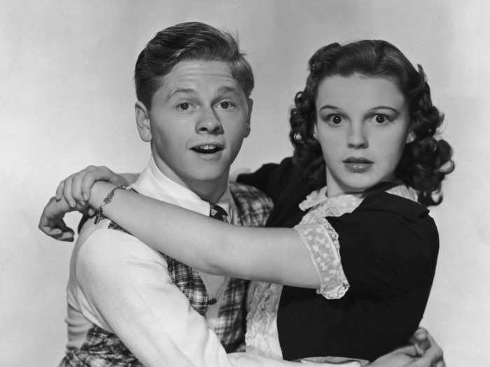 Mickey Rooney suffered under the same MGM umbrella as Judy Garland.