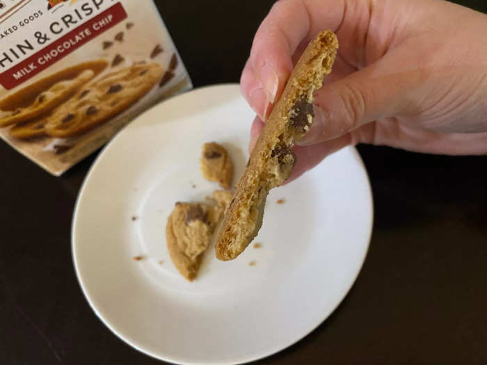 These were the only cookies made with milk-chocolate chips instead of semisweet.