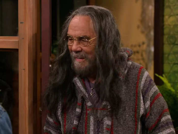 Tommy Chong guest stars as the always-stoned Leo.