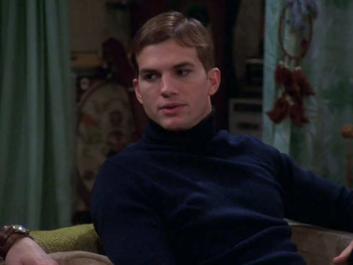 Ashton Kutcher starred as the moronic Michael Kelso on "That 