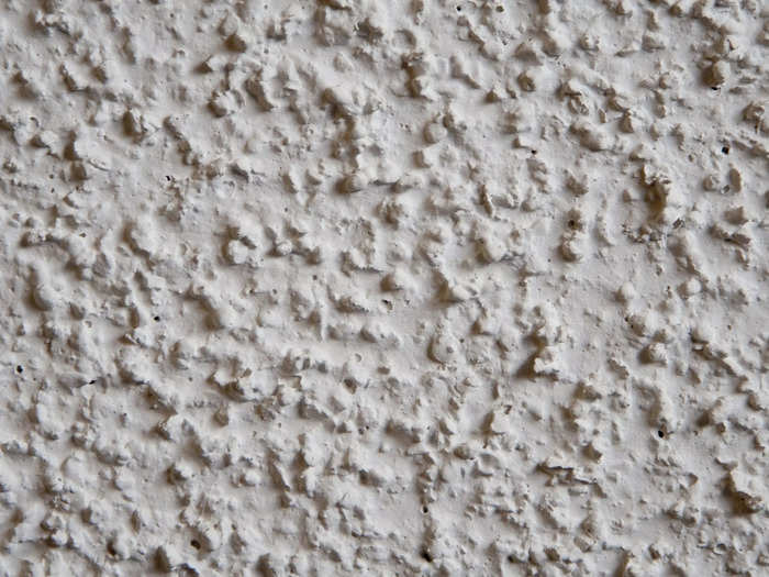 Popcorn ceilings are awful to look at and to take down.