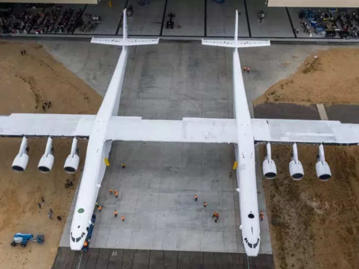 The Stratolaunch was developed by Microsoft cofounder Paul Allen, who wanted to create a plane that could reliably launch rockets.