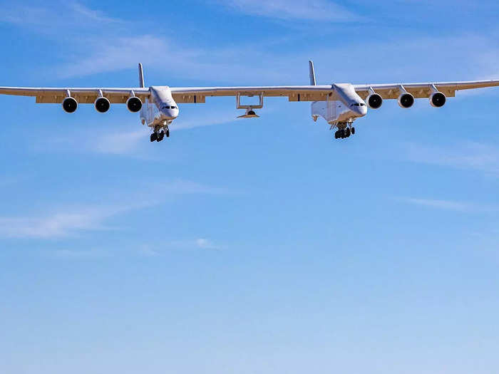 The Stratolaunch Roc is the world