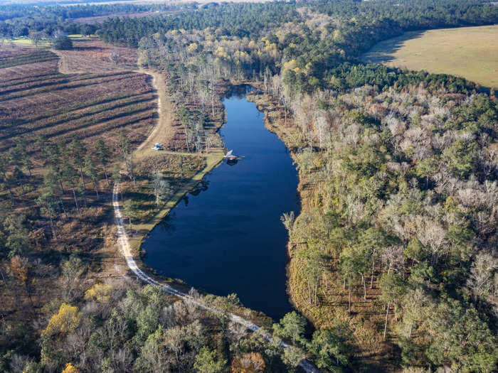 Magnolia Hall sits at the confluence of the Withlacoochee River, Okapilco Creek, and Piscola Creek, making it one of the best game hunting sites in the area.