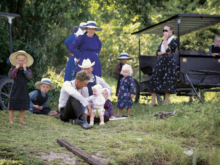 A few years after that, in 1993, there were about 130,000 Amish in the US.