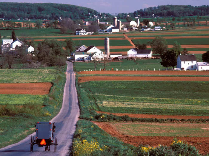 From about 1970 to 1990, about 2,500 acres of farmland in Lancaster County, which houses the most well-known Amish settlement in America, was being developed annually, even as the Amish population continued to grow.