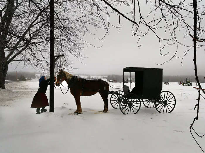 Developing technology has long been a concern for the Amish. In the 1910s, as phones became common, "the Old Order Amish recognized that the caller at the other end of the line was an interloper, someone who presumed to take precedence over the family