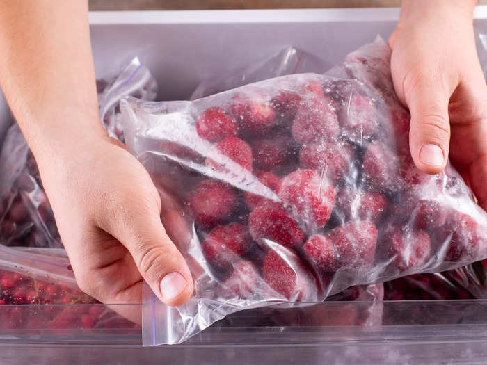 4. Frozen fruit