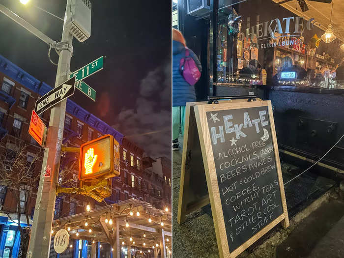 The East Village neighborhood of Manhattan is home to a completely alcohol-free cocktail bar called Hekate.