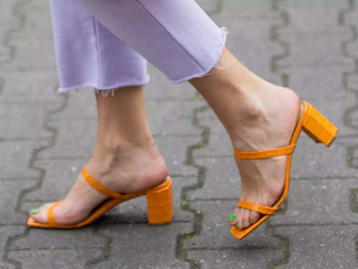 The 90s-inspired, square-toe sandals have had their fun.