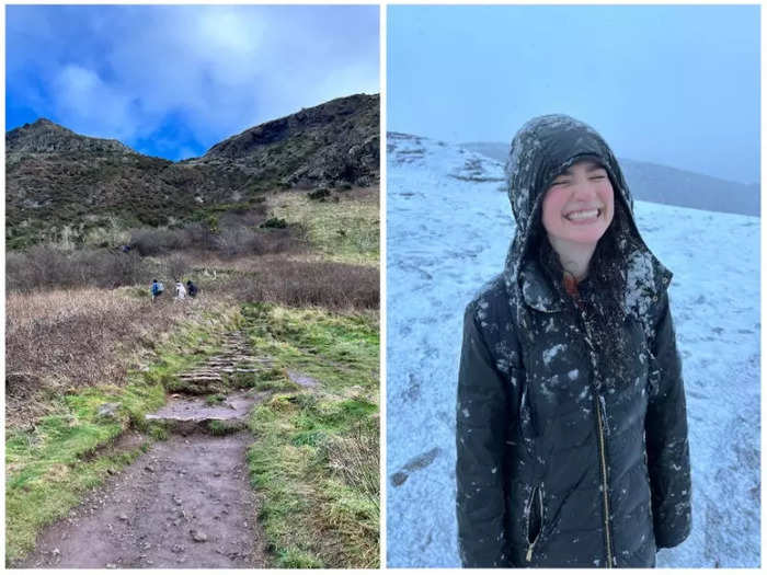 I was surprised by how rapidly the Scottish weather changed throughout the day during my visit.