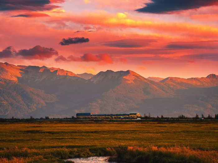 Thanks to their awe-inducing views — of 3,000-foot mountains towering over the ocean, wildlife, and backcountry wilderness — Alaska Railroad