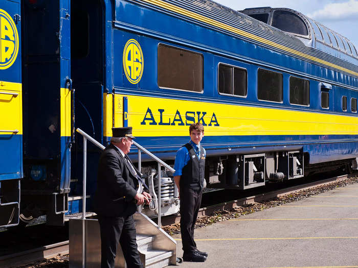 Today, the route carries both freight and passengers, being one of the few mixed trains in the US.