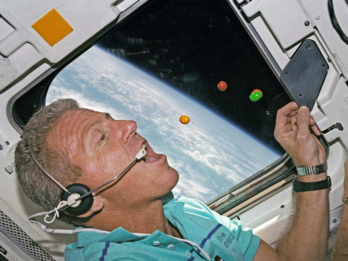 M&Ms were the first candy in space in 1981, and became staples among NASA