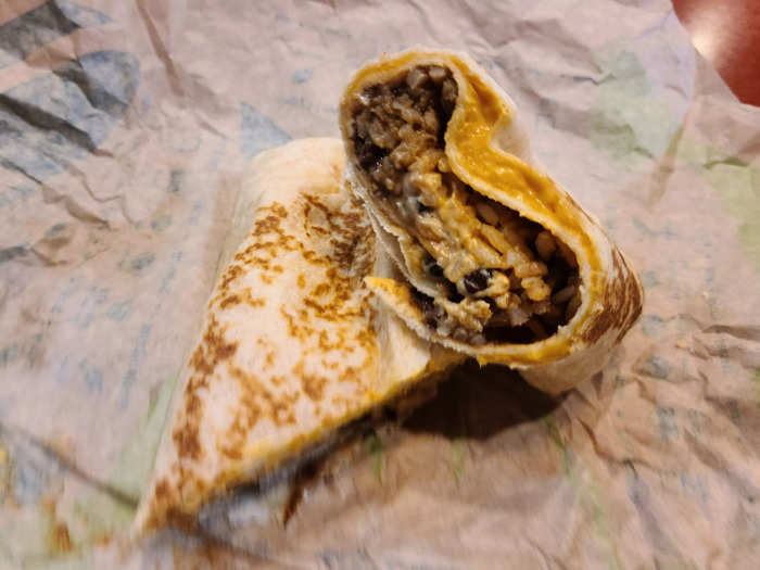 3. Black-bean Quesarito