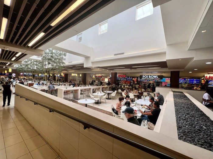 The Ala Moana Center has more than 160 dining options, including the Makai Market Food Court, which has over 30 restaurants.