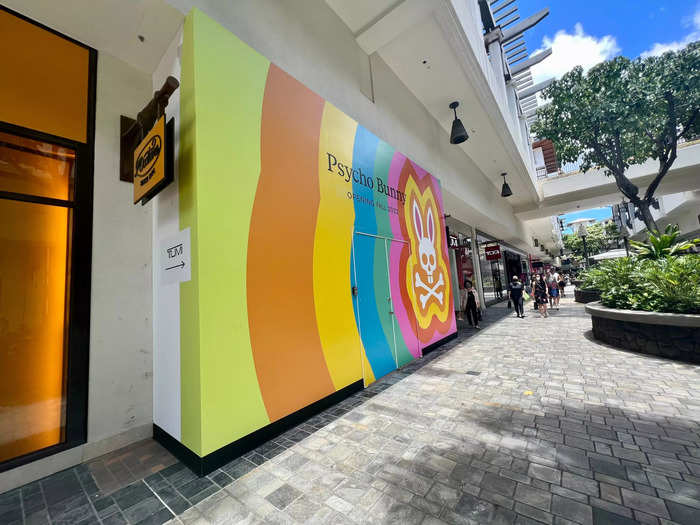 New stores pop up all the time, such as Psycho Bunny and Sugar Factory, which are slated to open soon.