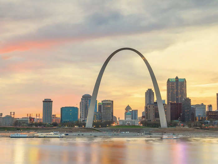 1. St. Louis, Missouri